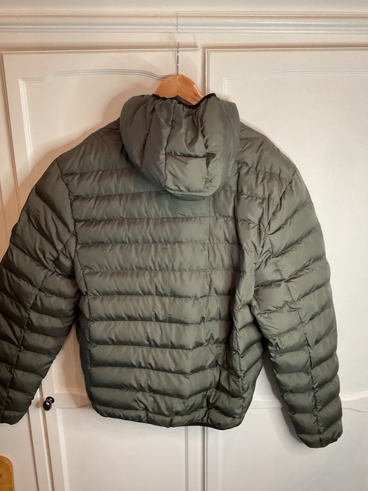 French Connection Mens/women? Row 2 Hooded Jacket Black green 3xl 55TRW bnwt 1