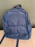 Lyle & Scott Boys Rucksack/ BackPack (Sky Blue) Bnwot0