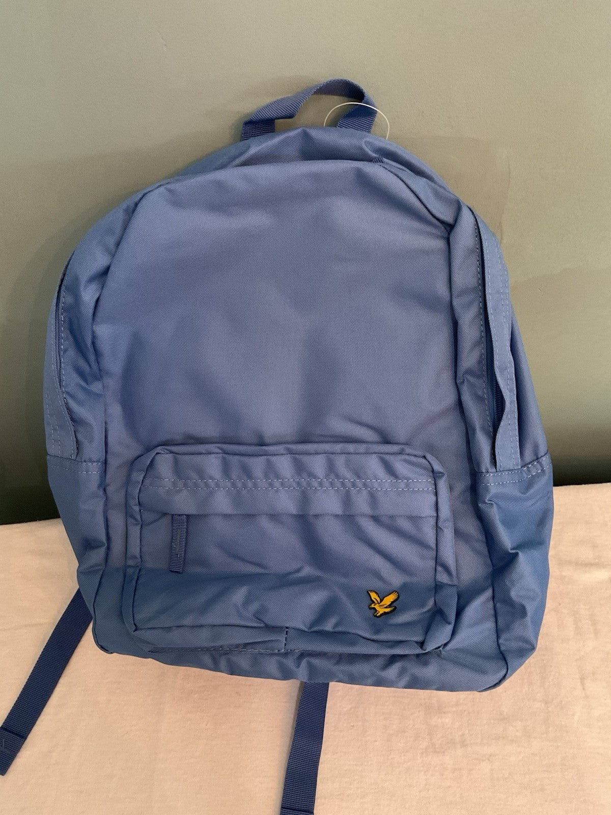 Lyle & Scott Boys Rucksack/ BackPack (Sky Blue) Bnwot0
