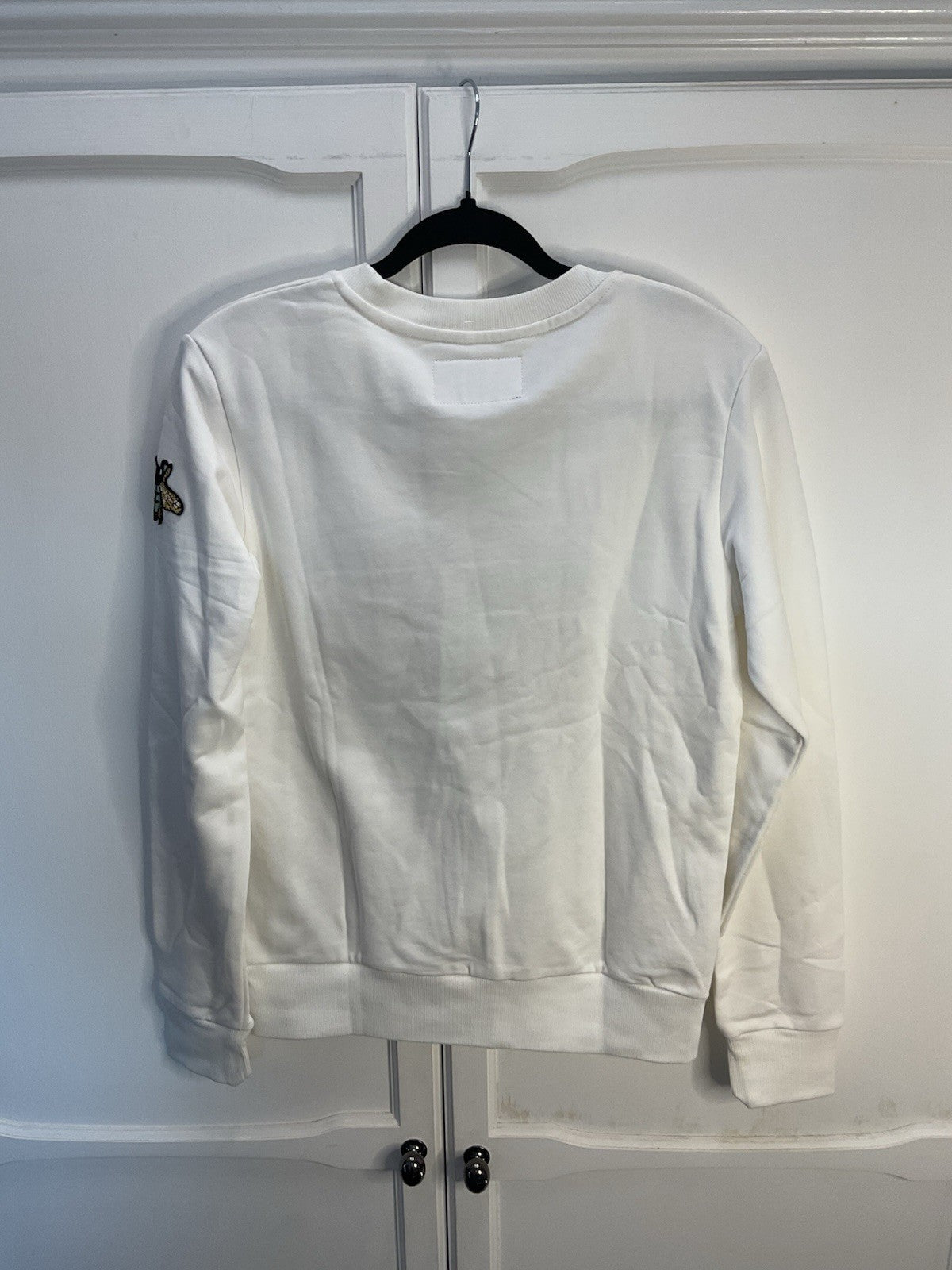 DC Milan Italy Cream Sweatshirt/Jumper. Embroidered. Size Small Bnwt Rrp £1252