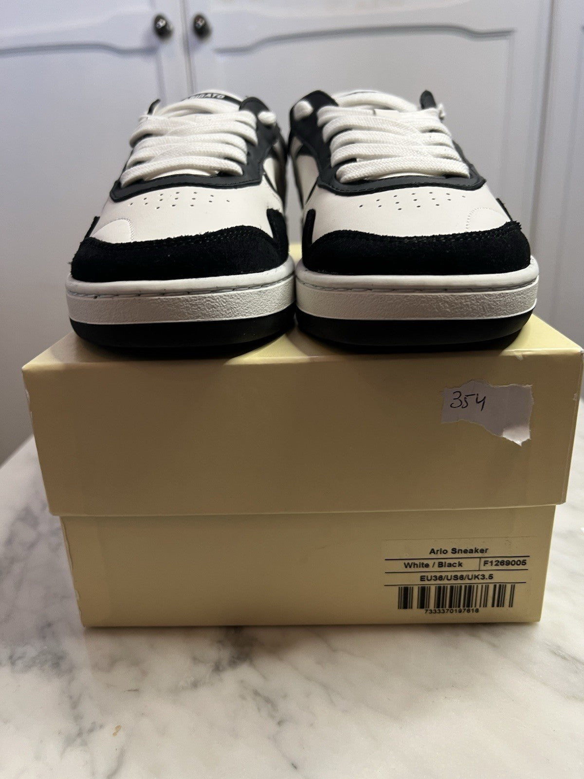 Axel Arigato Arlo Unisex Trainers White/black F1269005 Uk3.5 Rrp £235 Sold Out4