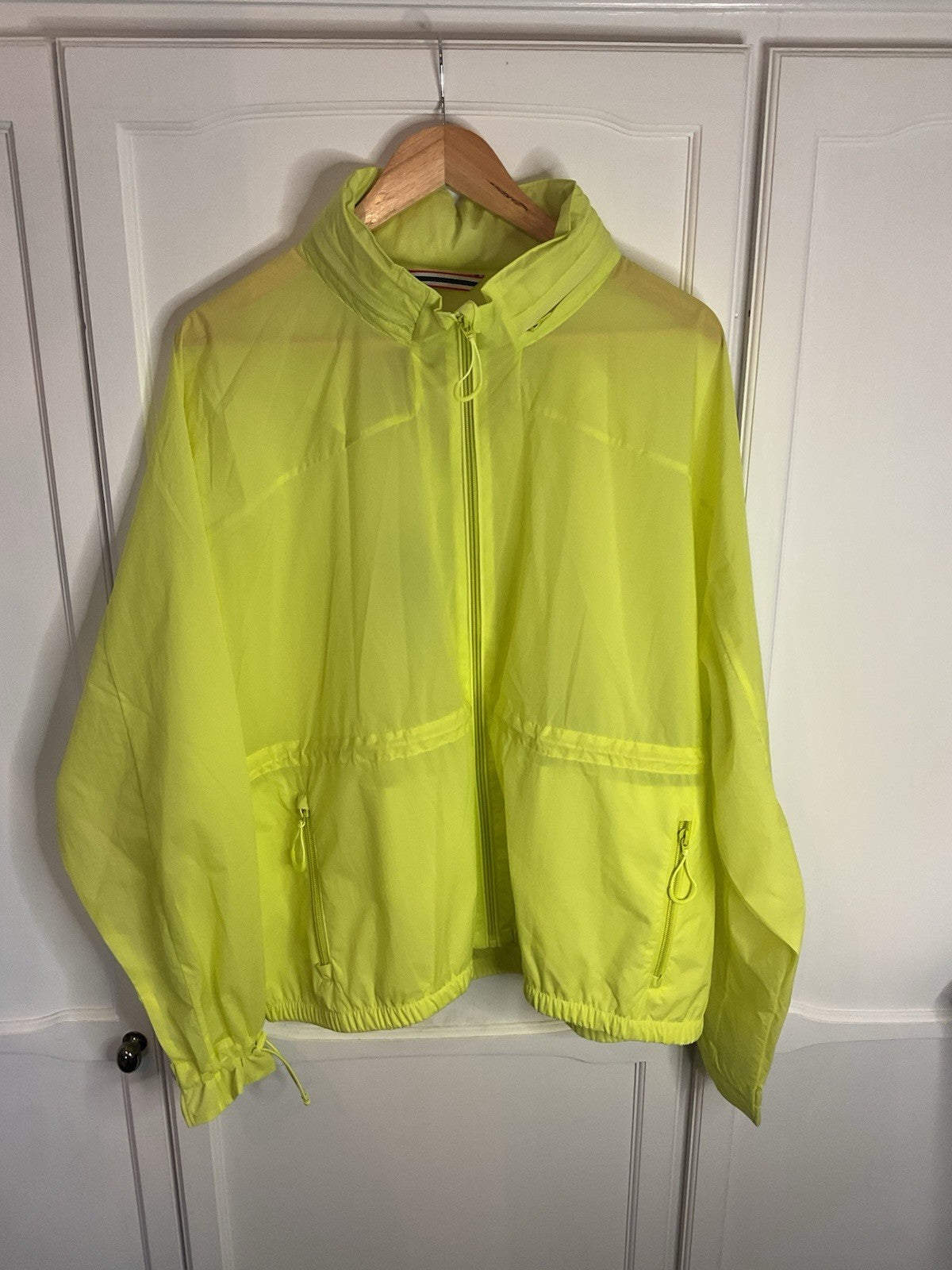 Hunter Women’s Travel Shell Jacket Zest Yellow Size 18 XL Bnwt Wr01430saa0