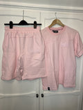 Tymlus 2 Piece Set, T-shirt & Shorts Embroidered Tymlus Very Good Quality Bnwt M0
