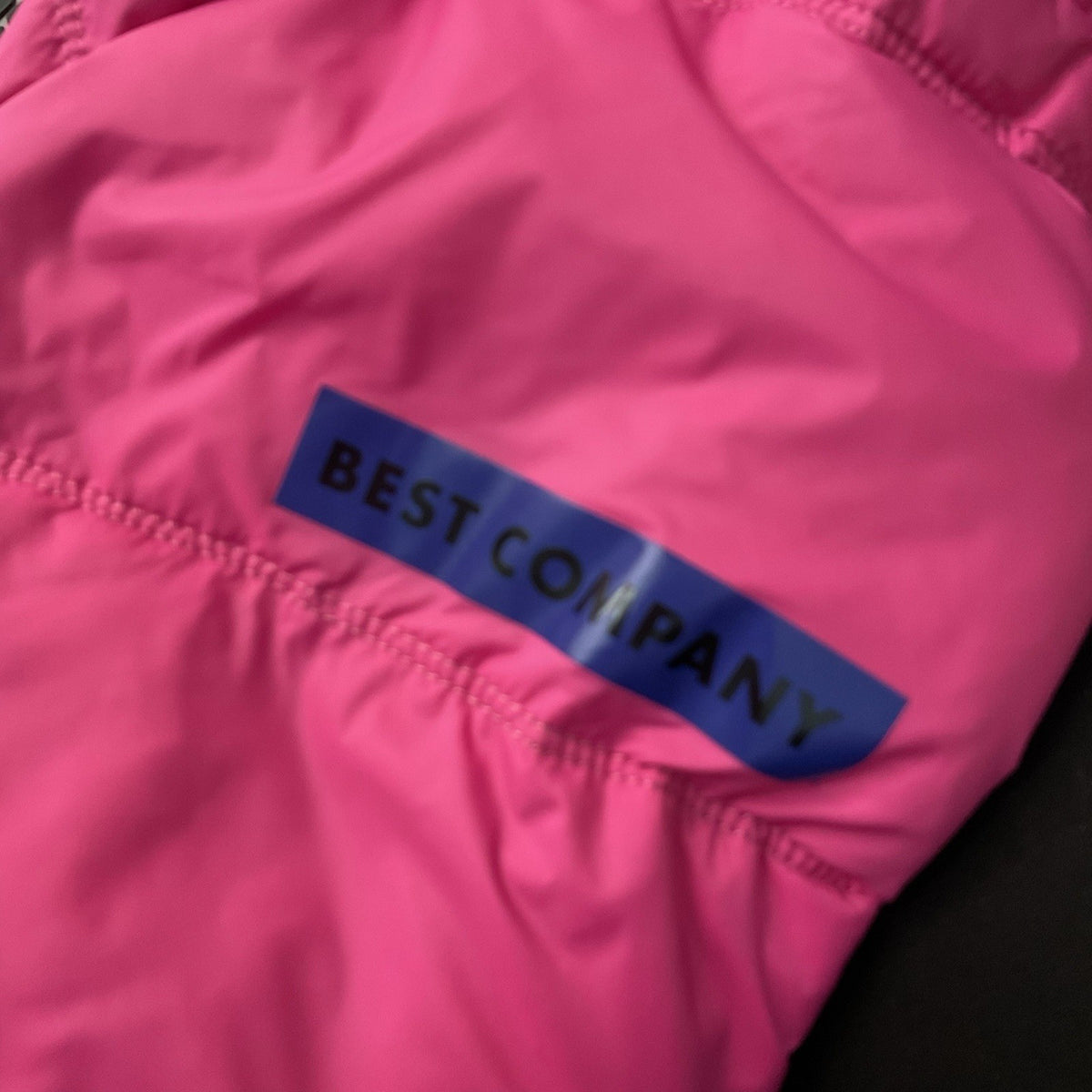 Best Company Women's Lavaredo Small Pink Puffer Coat Rare, Bnwt Vintage Italian6