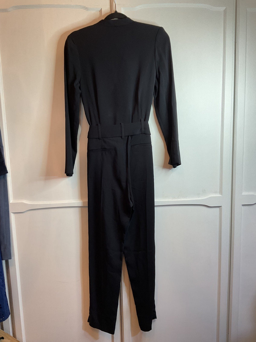 Fenn Wright Manson Helaine Petite Jumpsuit Black UK 10 Bnwt Rrp £229.001