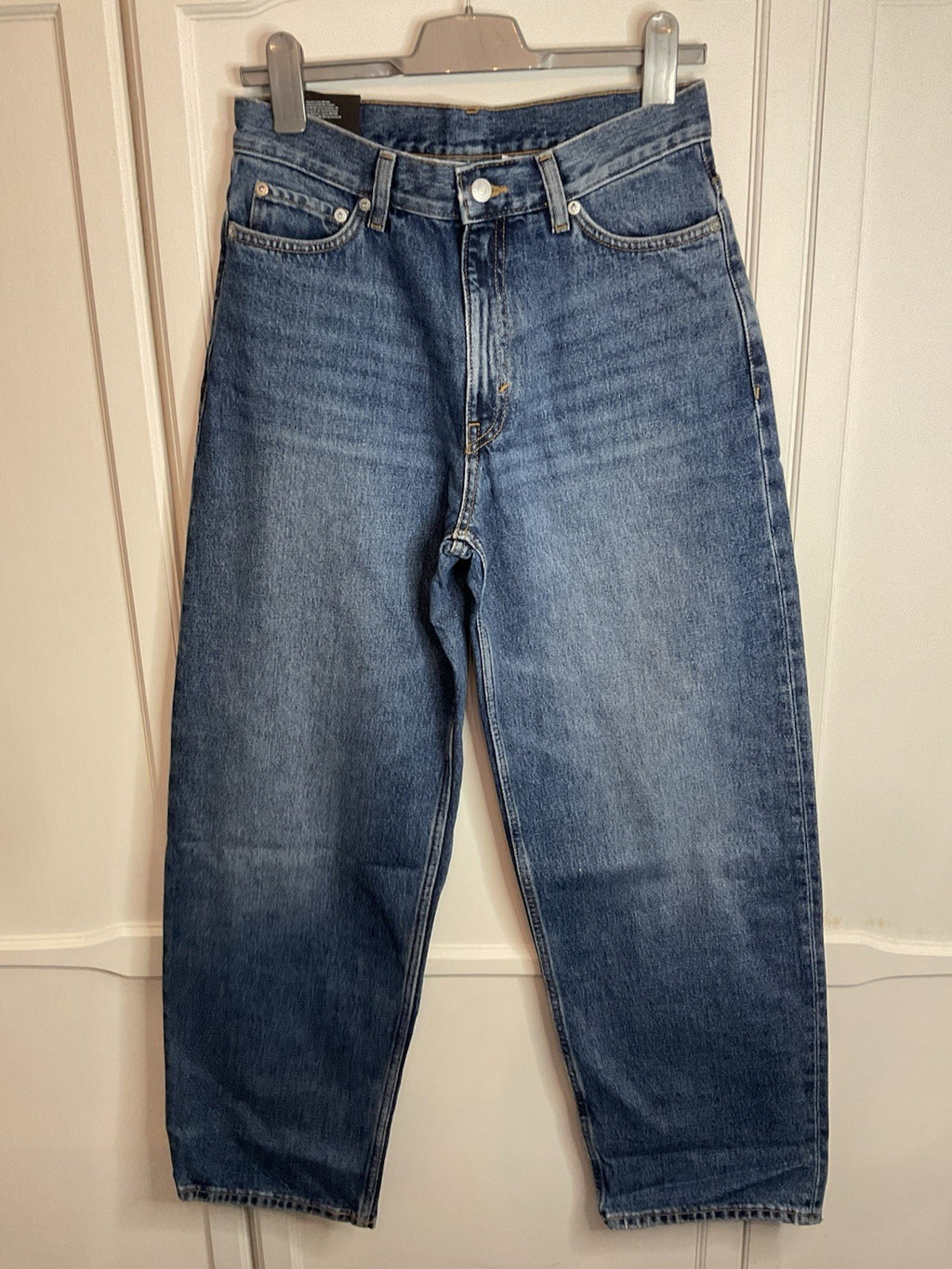 Weekday Rail Jeans Mid Rise Loose Size W27 L30, Bnwt0