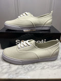 Sonneti Canvas Trainers Cream/Beige Size Uk 8 Eu 42 Lace Up New with Box Unisex0