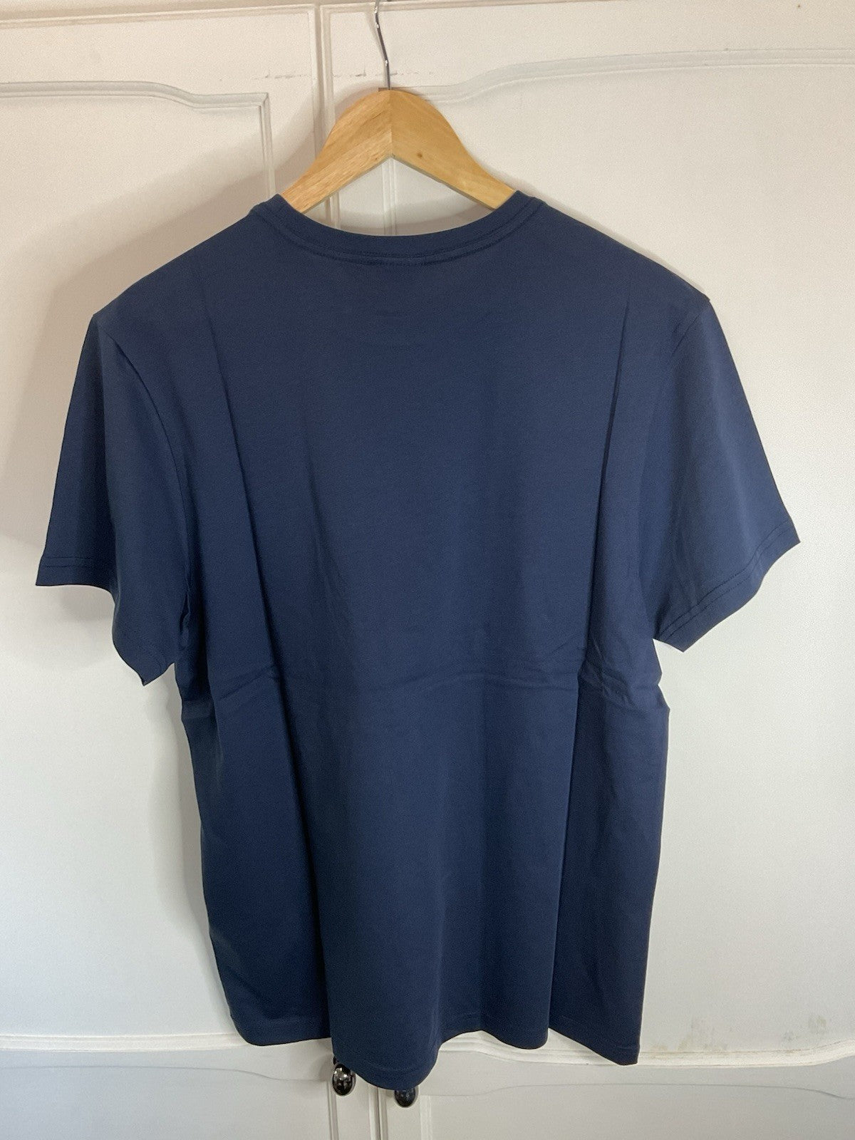 The North Face Mens Newpeak easy Tee Shirt medium cosmic blue, Bnwt4