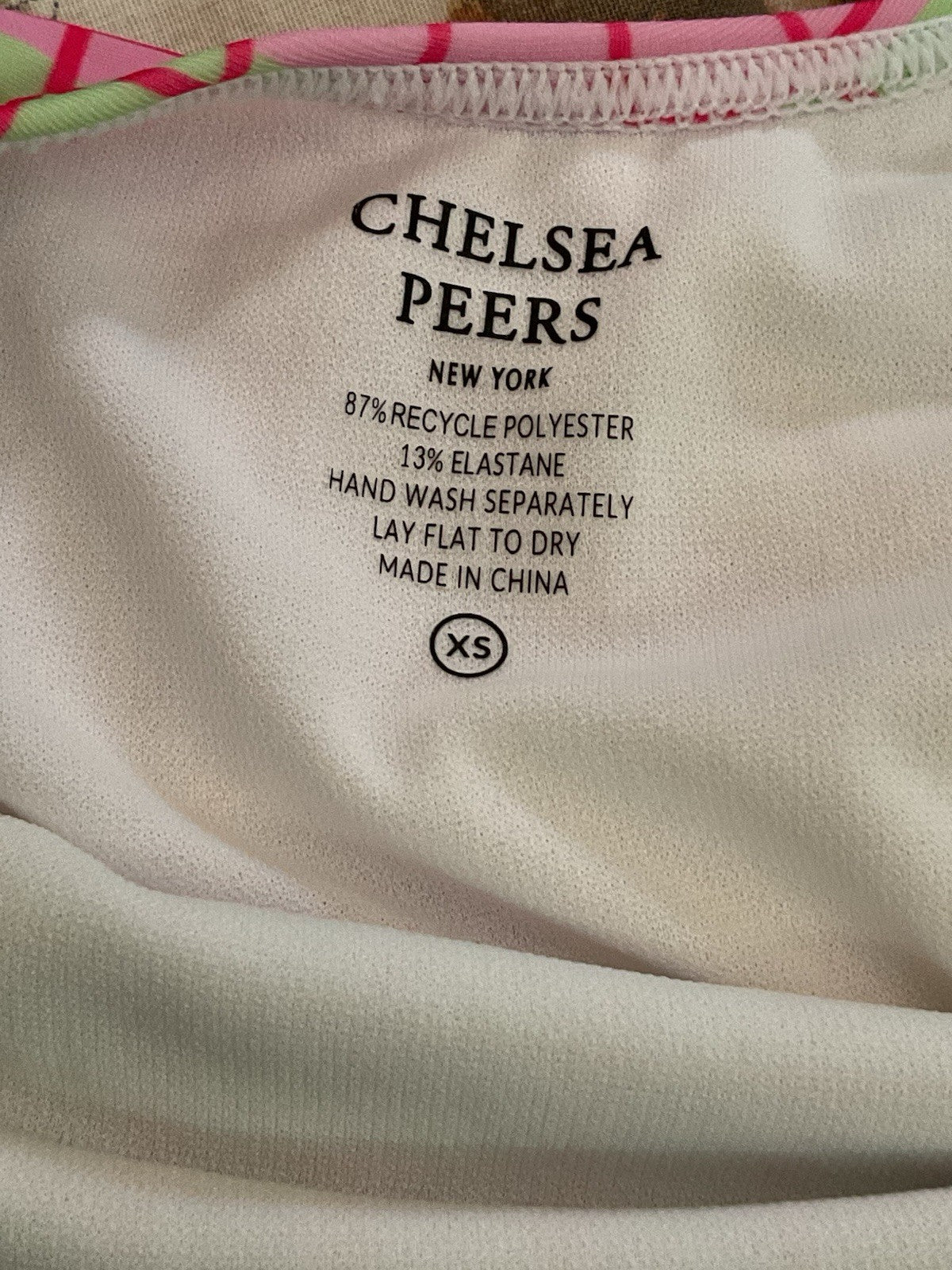 Chelsea Peers Women's Swimming Costume Funky Multi Coloured Size XS Bnwt7