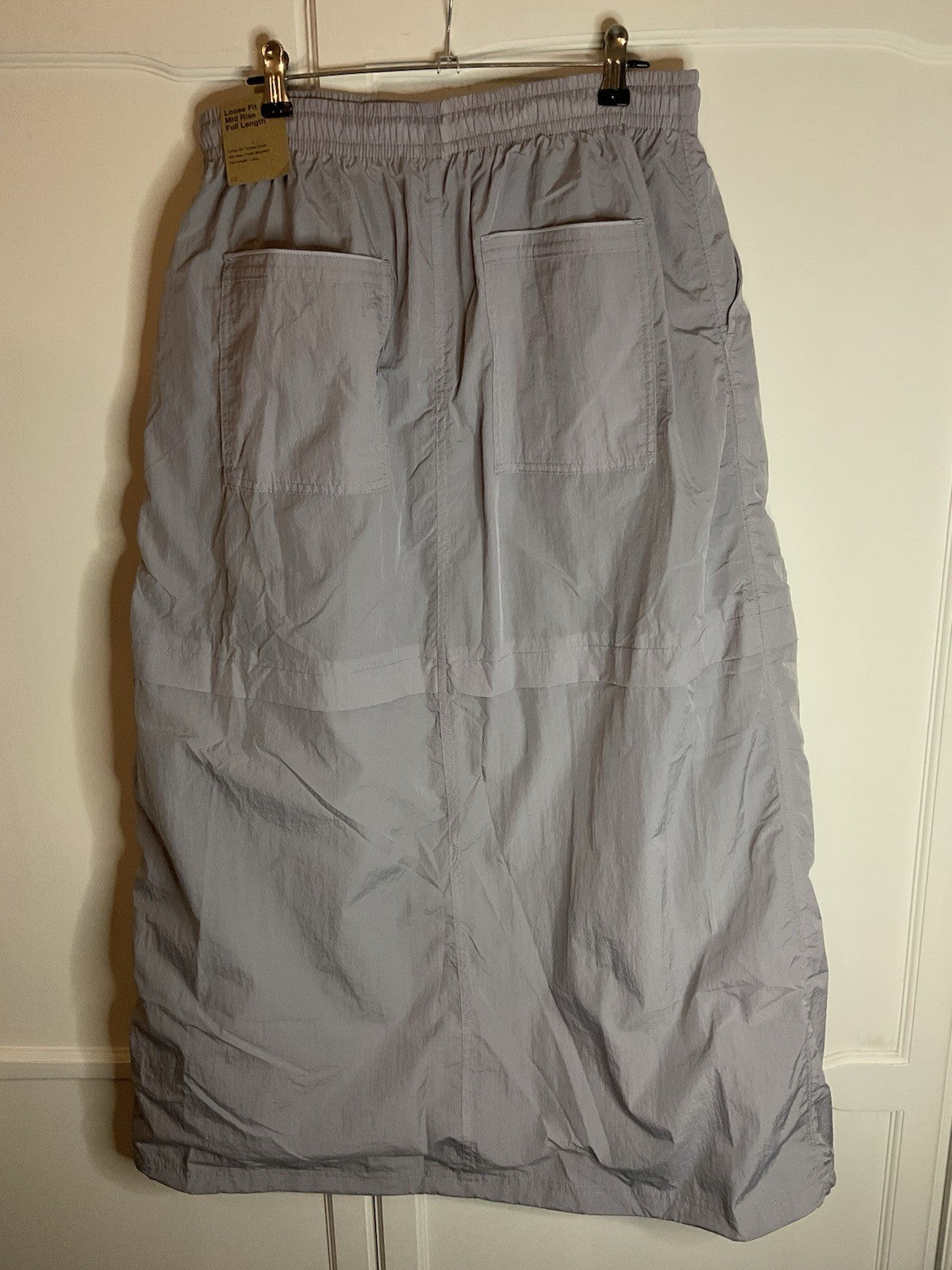 Nike Women’s Loose Fit Mid Rise Full Length Skirt Grey Size S P CH FQ1449-0221