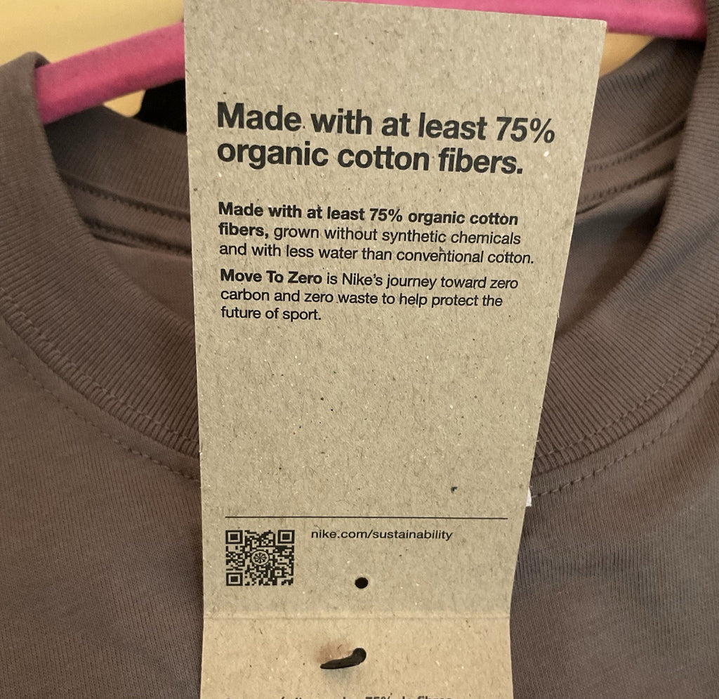 Nike Ladies Brown Cropped Top Size L Bnwt4