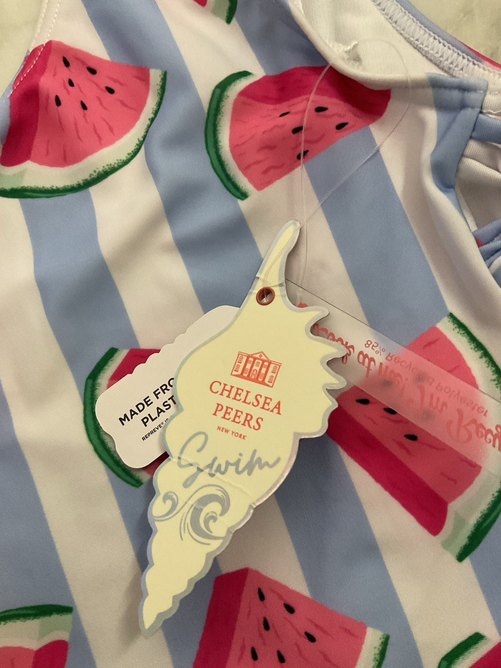 Chelsea Peers Women's Swimming Costume Water Melon Design Size Extra Small BNWT5
