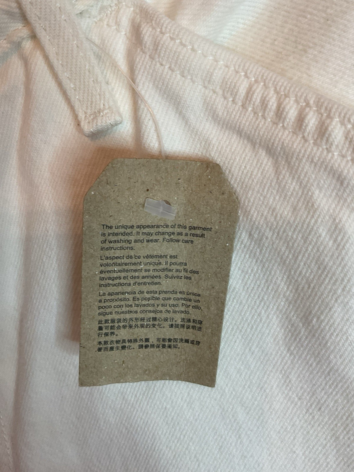 Levis Vintage Y2K SilverTab  94’s Loose Fit unisex W30x31 Baggy Ivory White Bnwt2