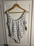 Chelsea Peers Women's Swimming Costume Cactus Design Size Large BNWT0