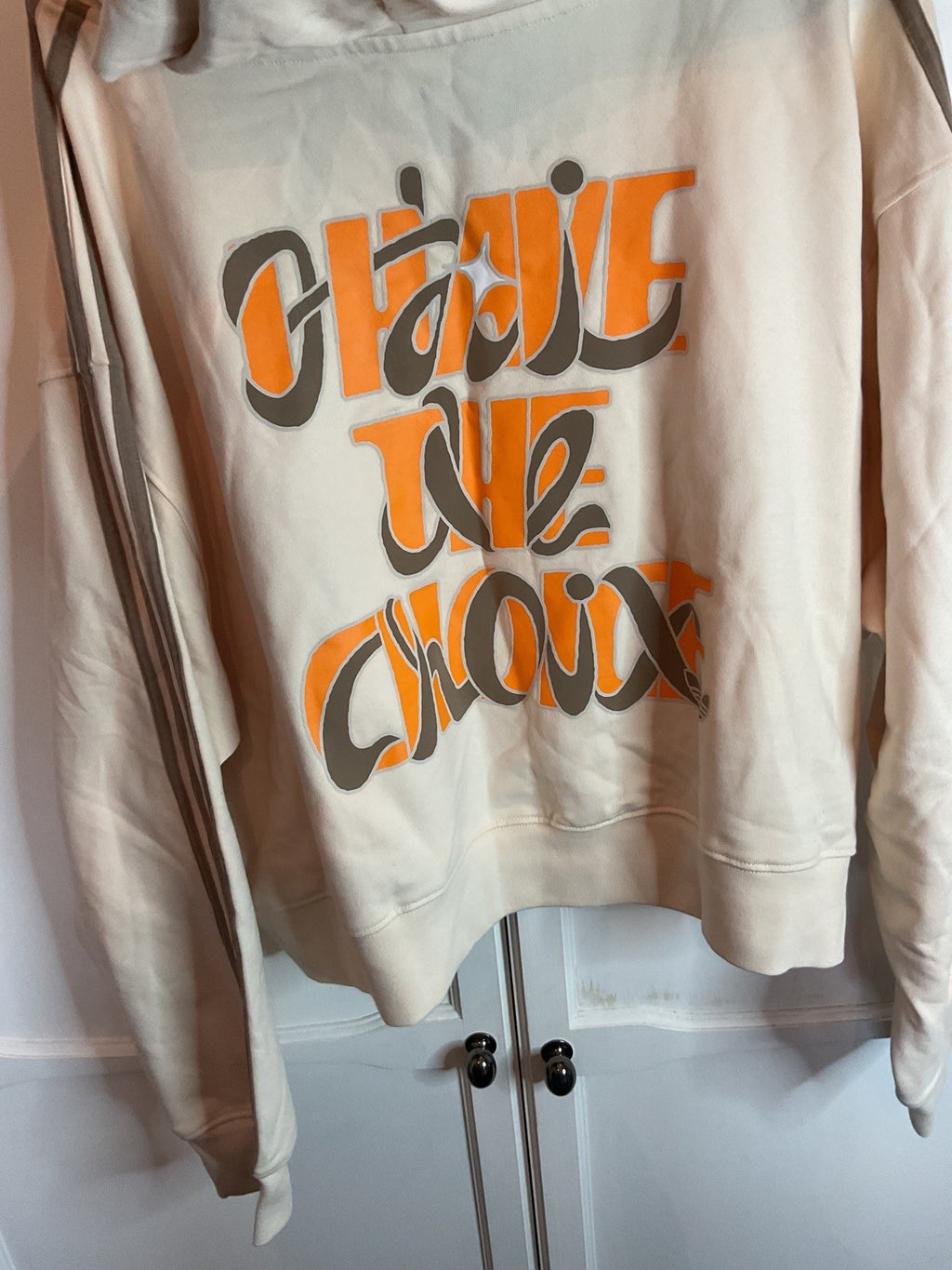 Womens Adidas Cropped Hoodie Inspired by Taqwa Bintali Size 4XL Bnwt1