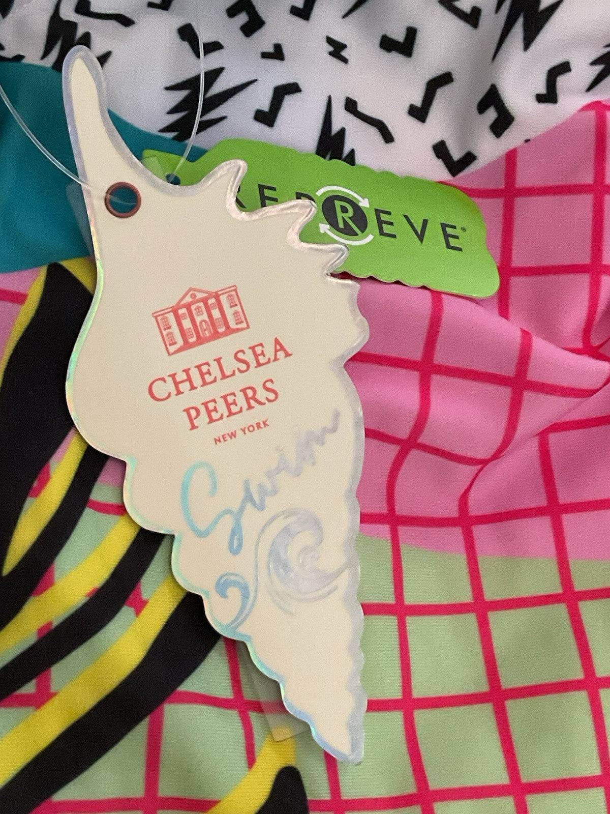 Chelsea Peers Women's Swimming Costume Funky Multi Coloured Size XS Bnwt4