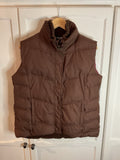 Peter Storm Women's Gilet Size 16 Brown Zip Pockets Bnwot0