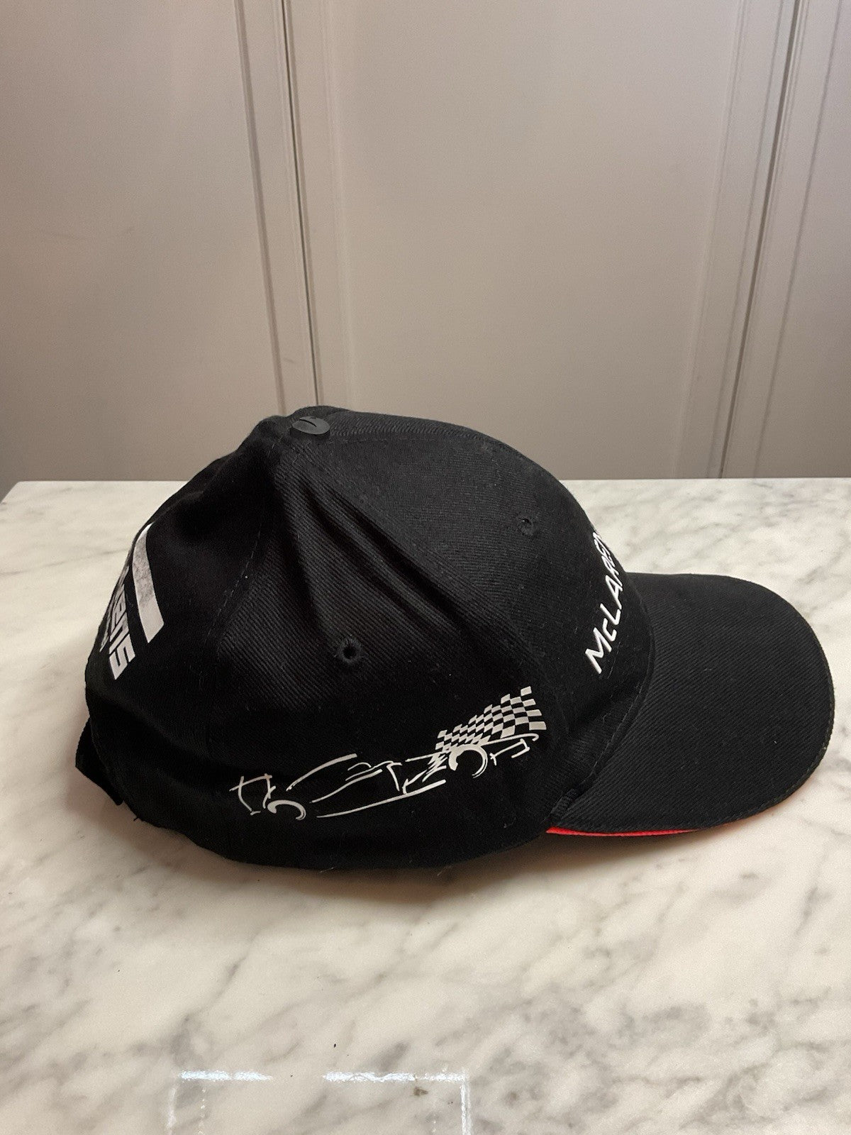 McLaren Honda F1 Racing Team Official Black Cap One Size Fits Most NWT3
