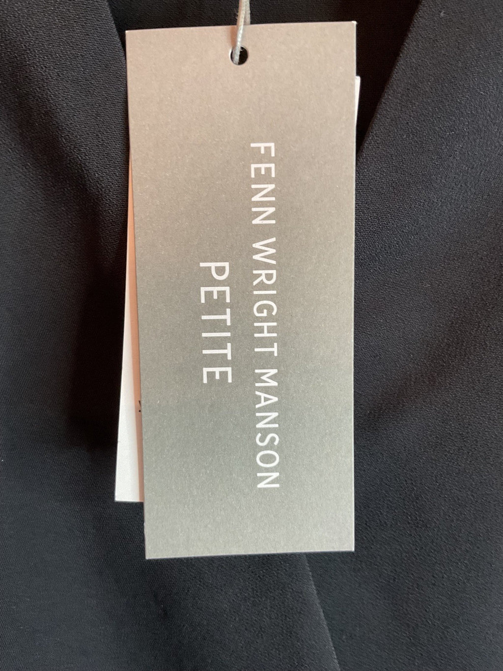 Fenn Wright Manson Helaine Petite Jumpsuit Black UK 10 Bnwt Rrp £229.005