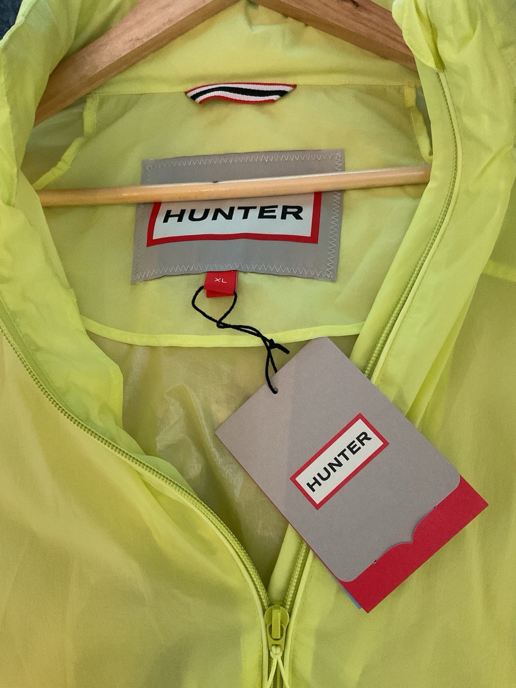Hunter Women’s Travel Shell Jacket Zest Yellow Size 18 XL Bnwt Wr01430saa3