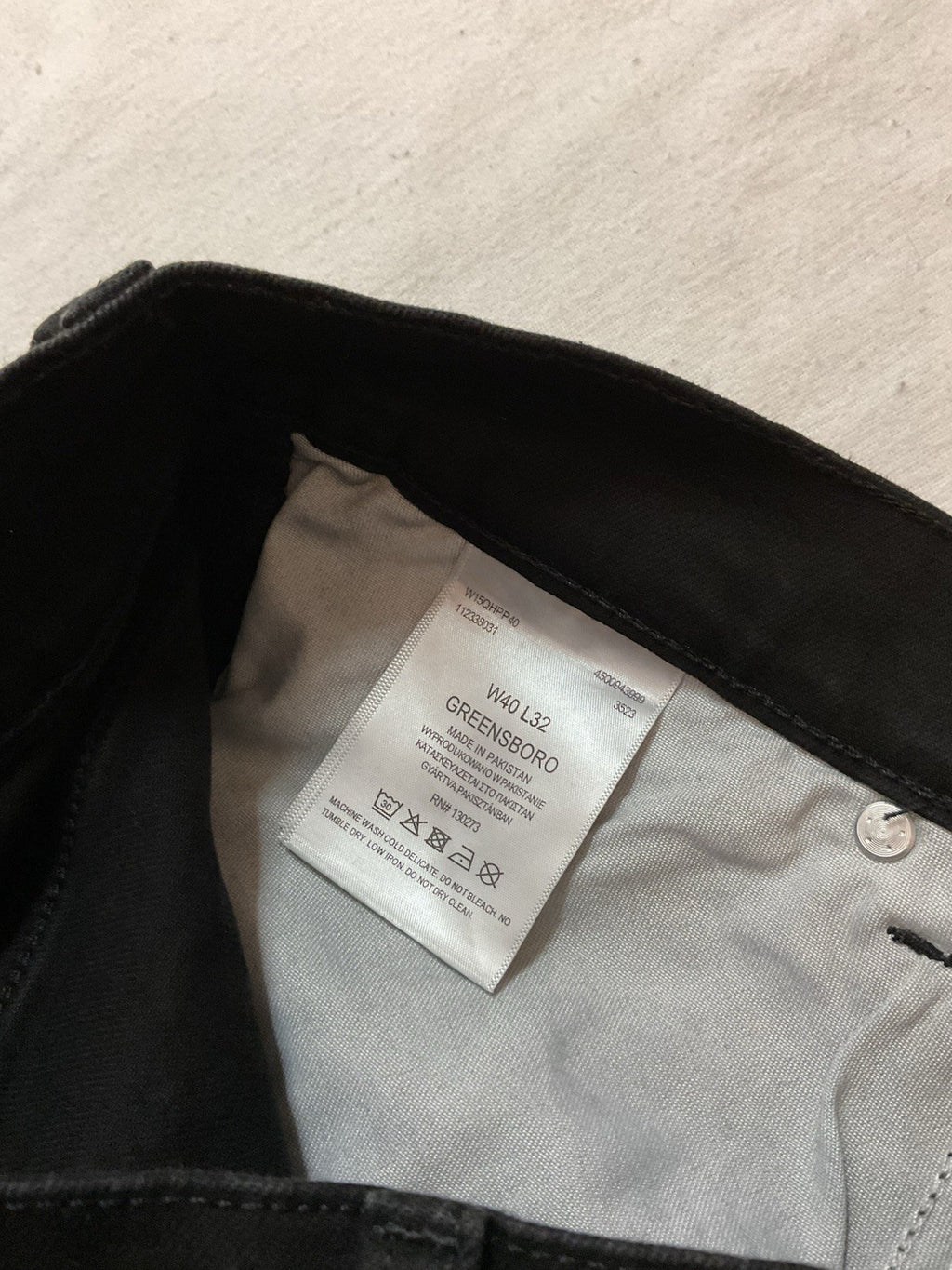 Wrangler Back To Black Greensboro 803 Jeans 40W 32L, 411246 BNWT7