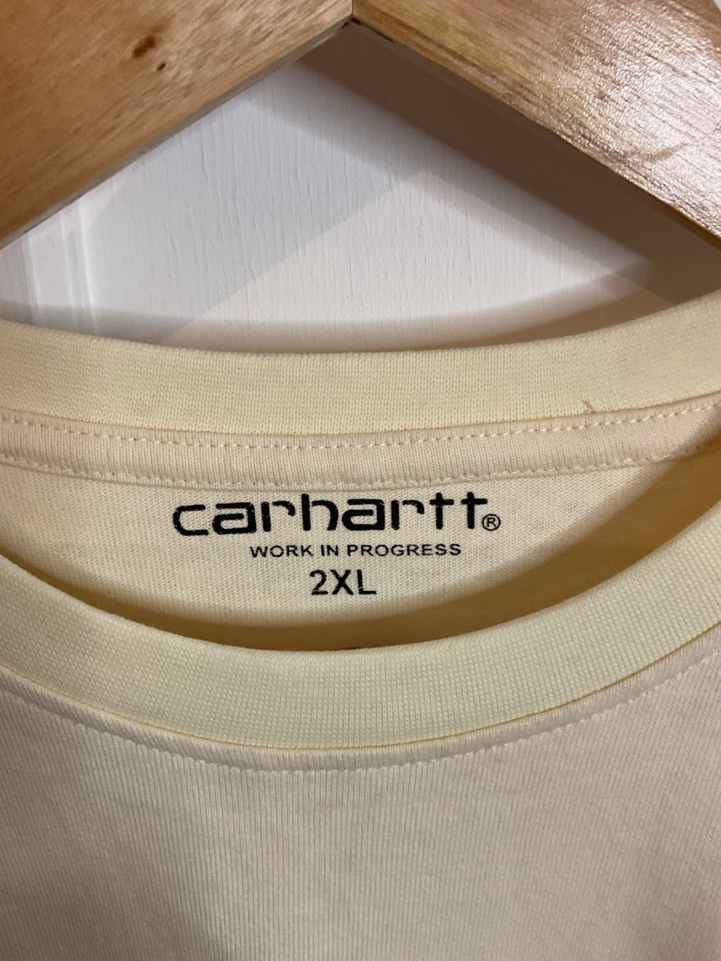 Carhartt WIP S/S Diagram Script T Shirt Men’s Size XXL Bnwot2