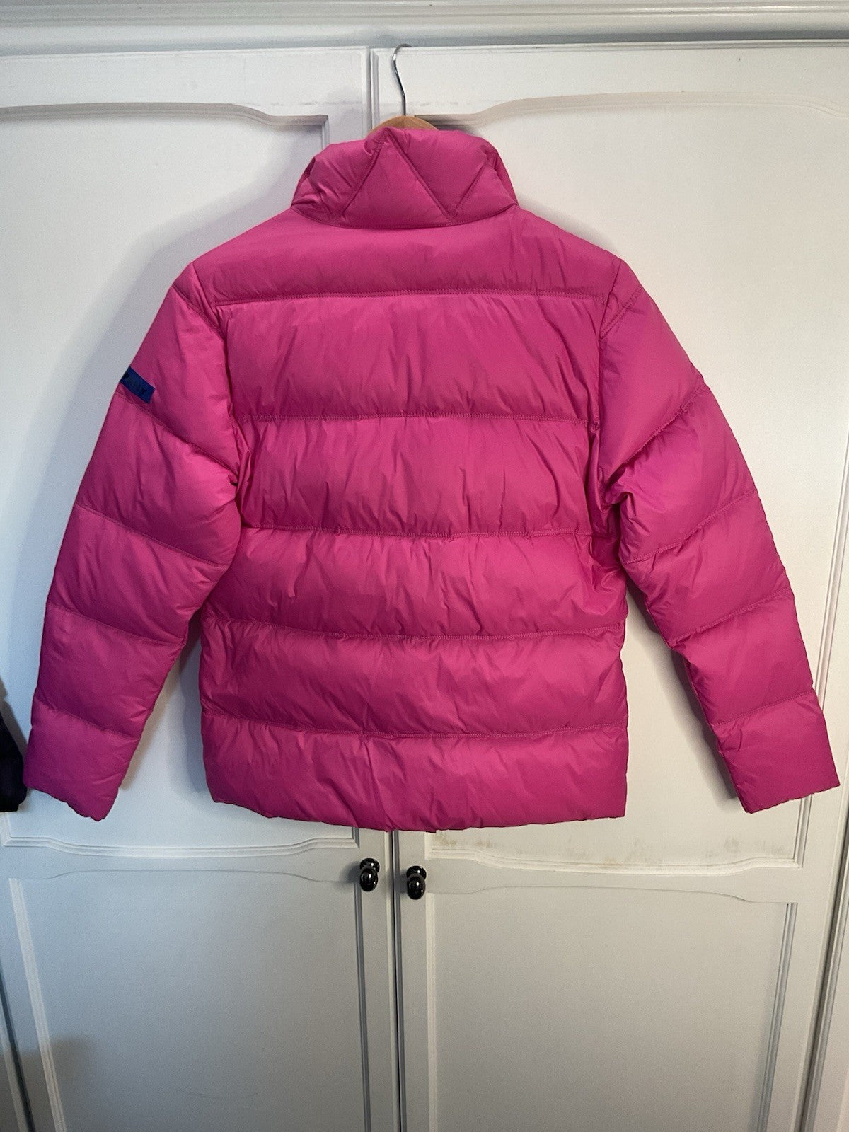 Best Company Women's Lavaredo Small Pink Puffer Coat Rare, Bnwt Vintage Italian5