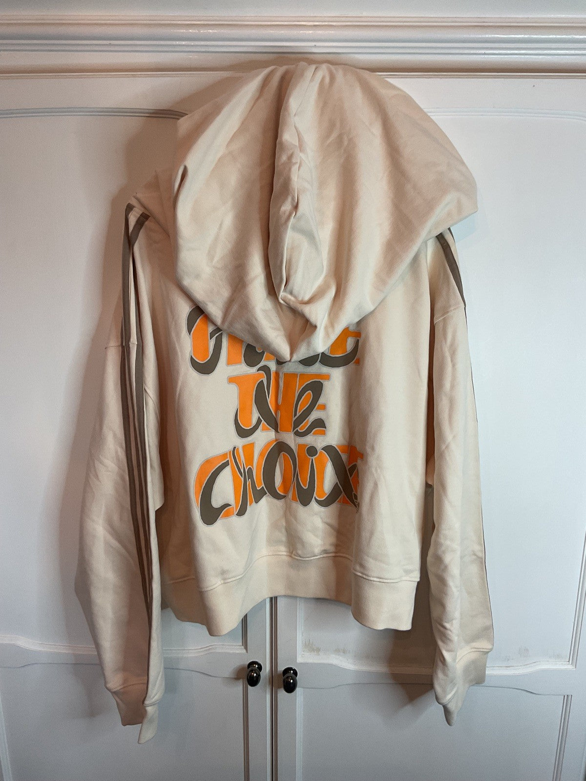 Womens Adidas Cropped Hoodie Inspired by Taqwa Bintali Size 4XL Bnwt2