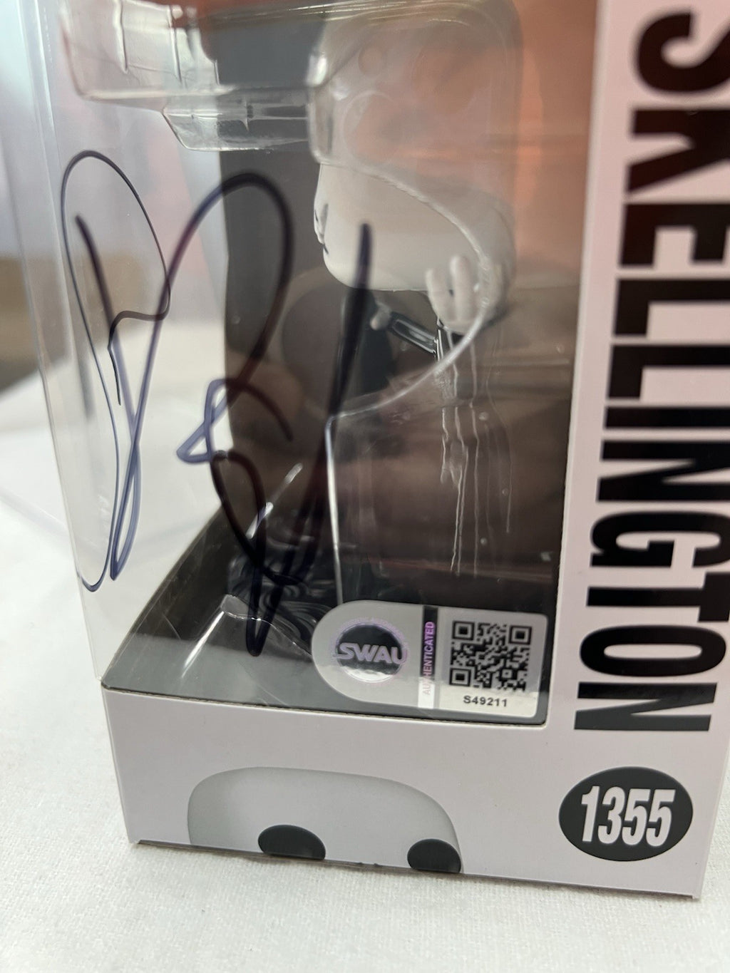 Tim Burton Signed 30th Nightmare Before Christmas Jack Skellington Funko Pop COA6
