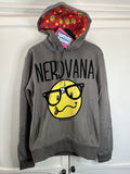 David & Goliath Nerdvana Hoodie Charcoal Grey- Vintage retro Bnwt lovely hoodie 0