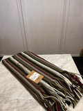 Men’s Weird Fish Striped Scarf Bnwt0