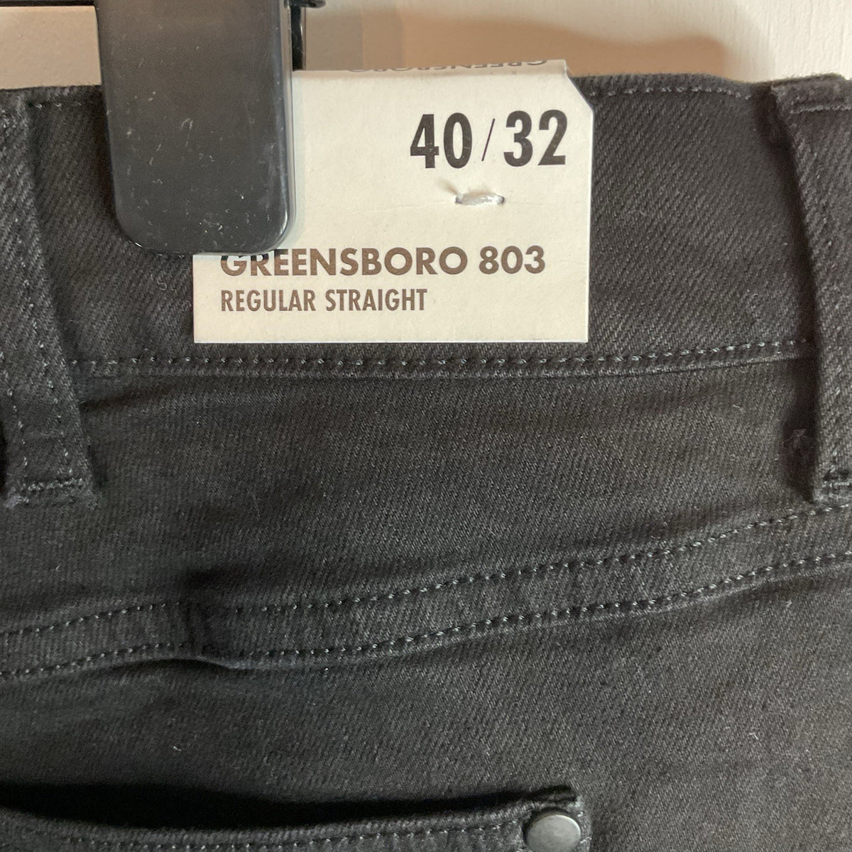 Wrangler Back To Black Greensboro 803 Jeans 40W 32L, 411246 BNWT4