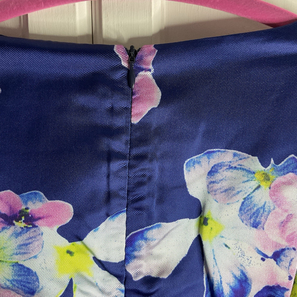 Damn Good Things Women’s Floral Midi Dress Size Uk 10 Dgtsd06 Lined Dress Bnwt5