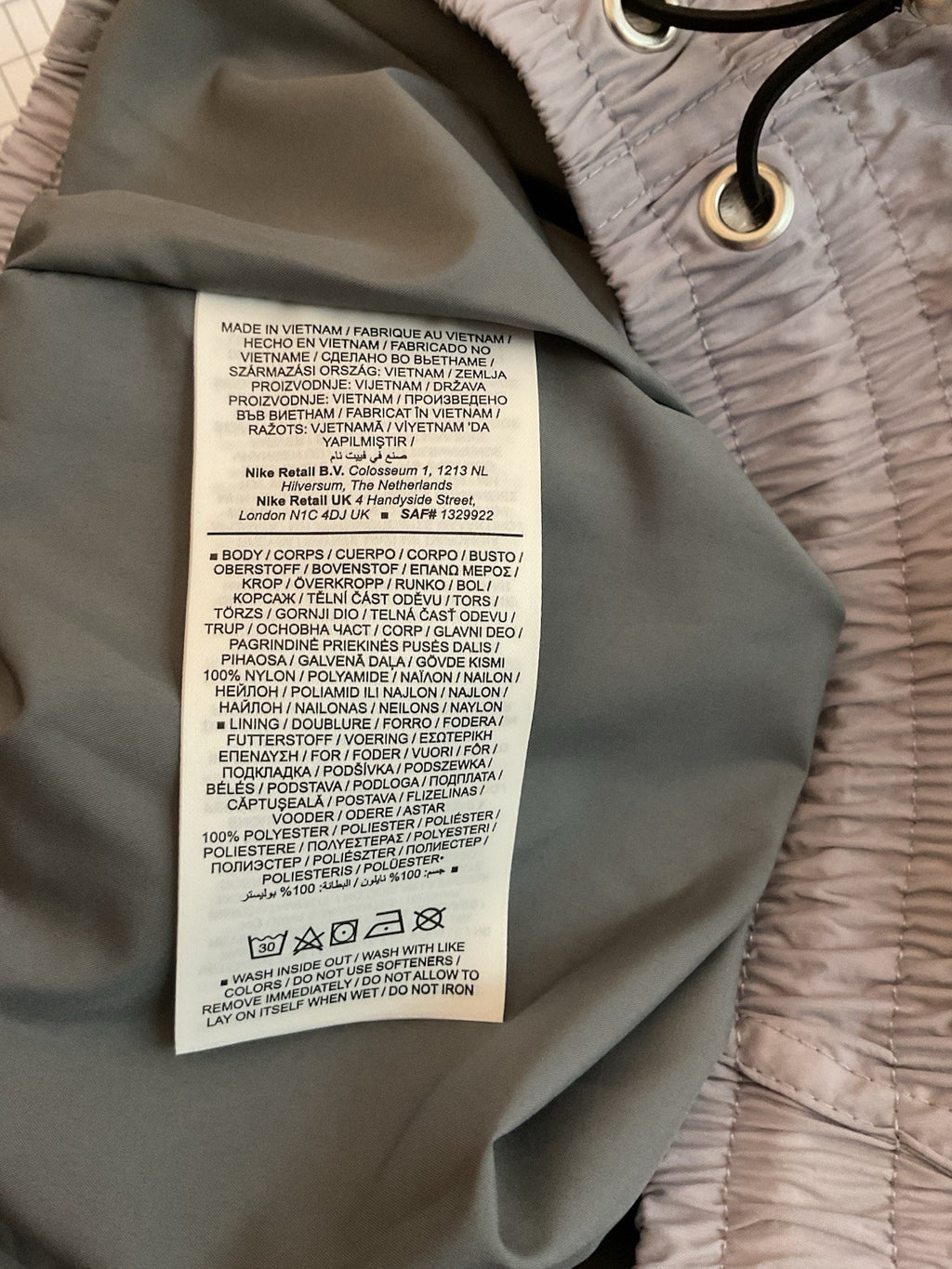 Nike Women’s Loose Fit Mid Rise Full Length Skirt Grey Size S P CH FQ1449-0226