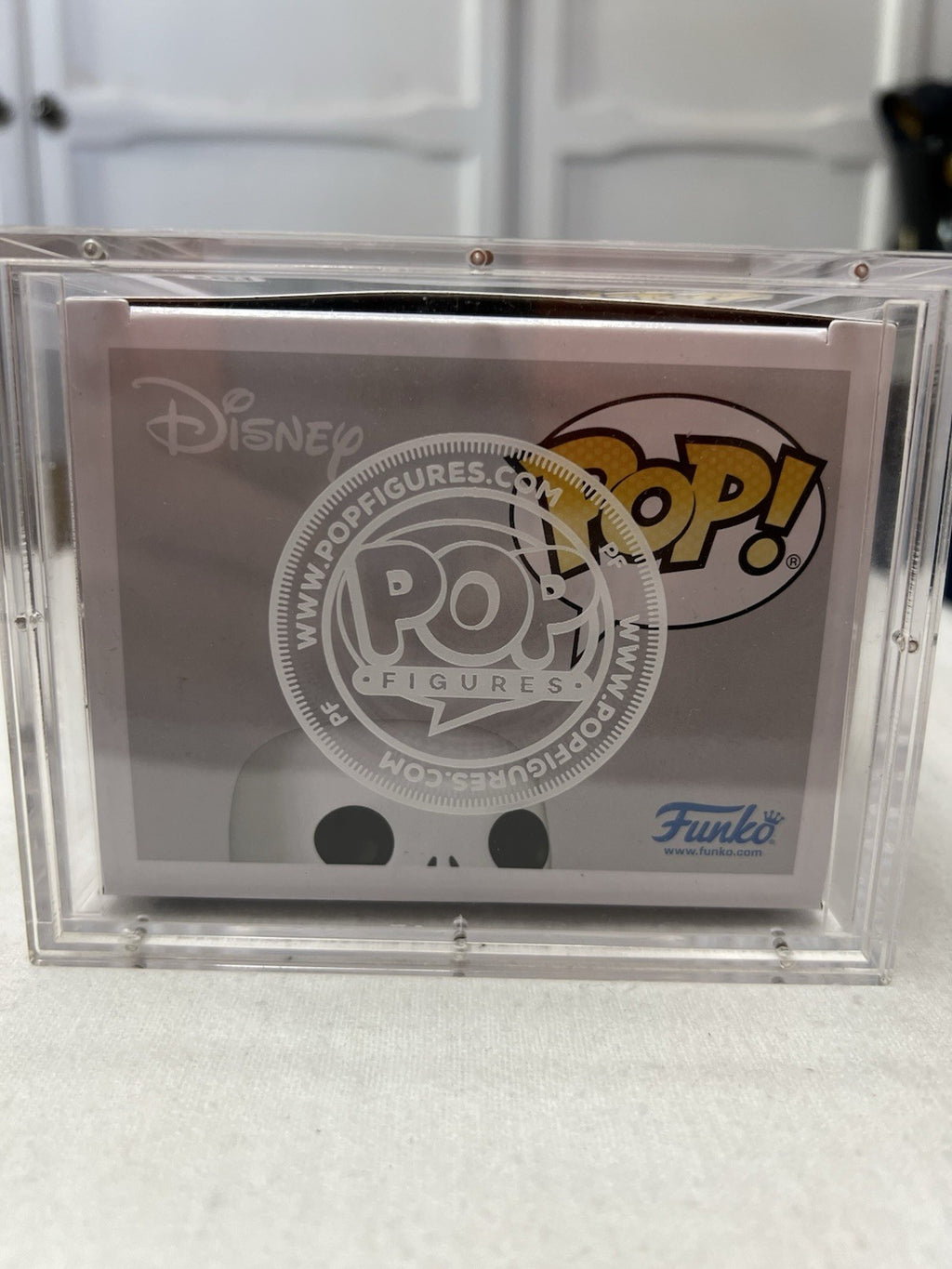 Tim Burton Signed 30th Nightmare Before Christmas Jack Skellington Funko Pop COA4