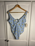 Chelsea Peers Women's Swimming Costume, Lemon Design. Size Medium BNWT0