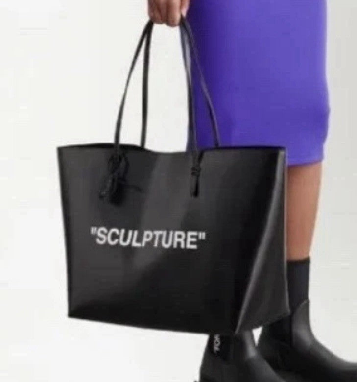 OFF-WHITE Sculpture designer Tote Bag with inner clutch bag, Genuine RRP £1260 11