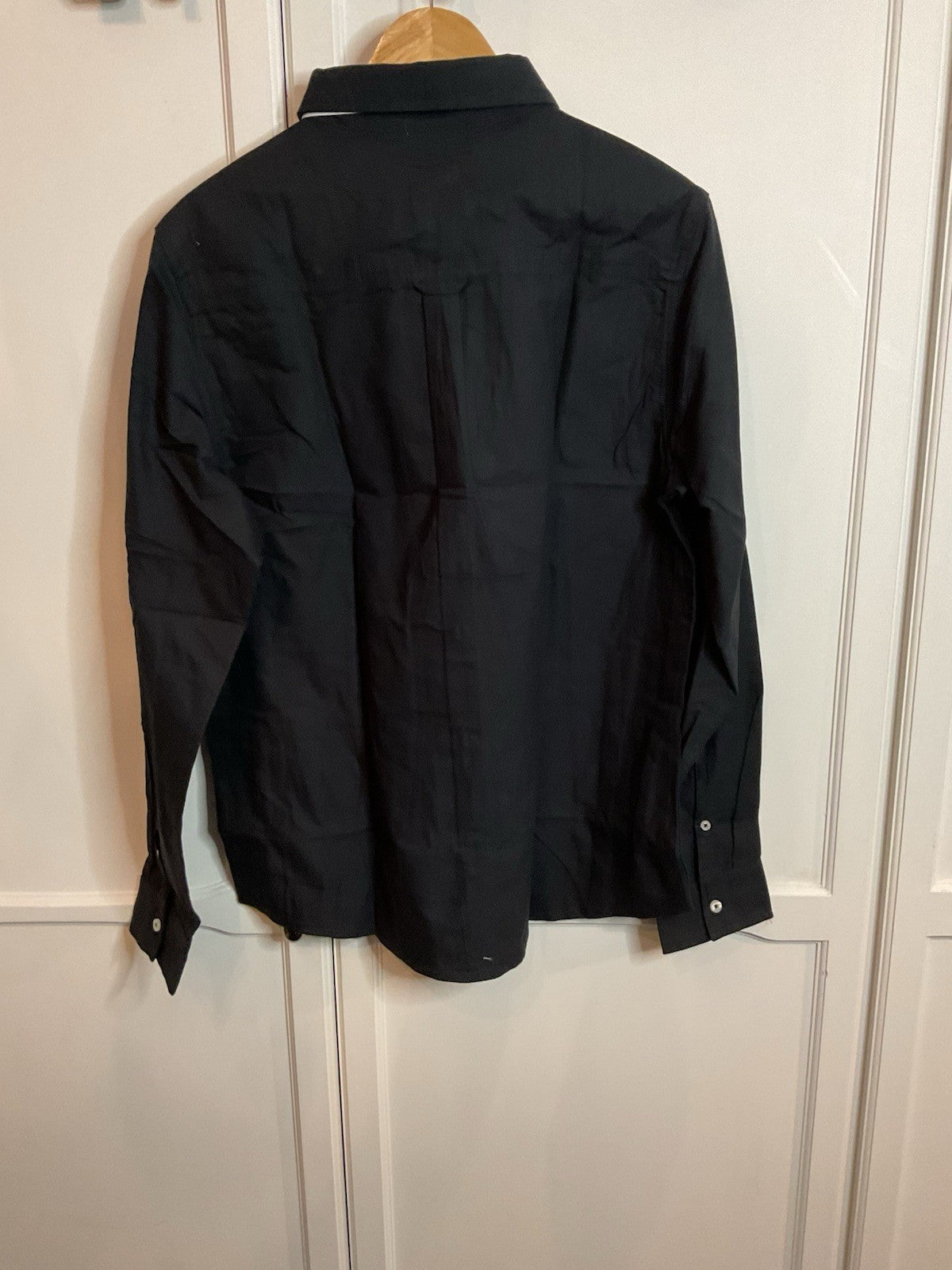 Bench Oxford Shirt Men’s Cotton Black Size L Bnwt1