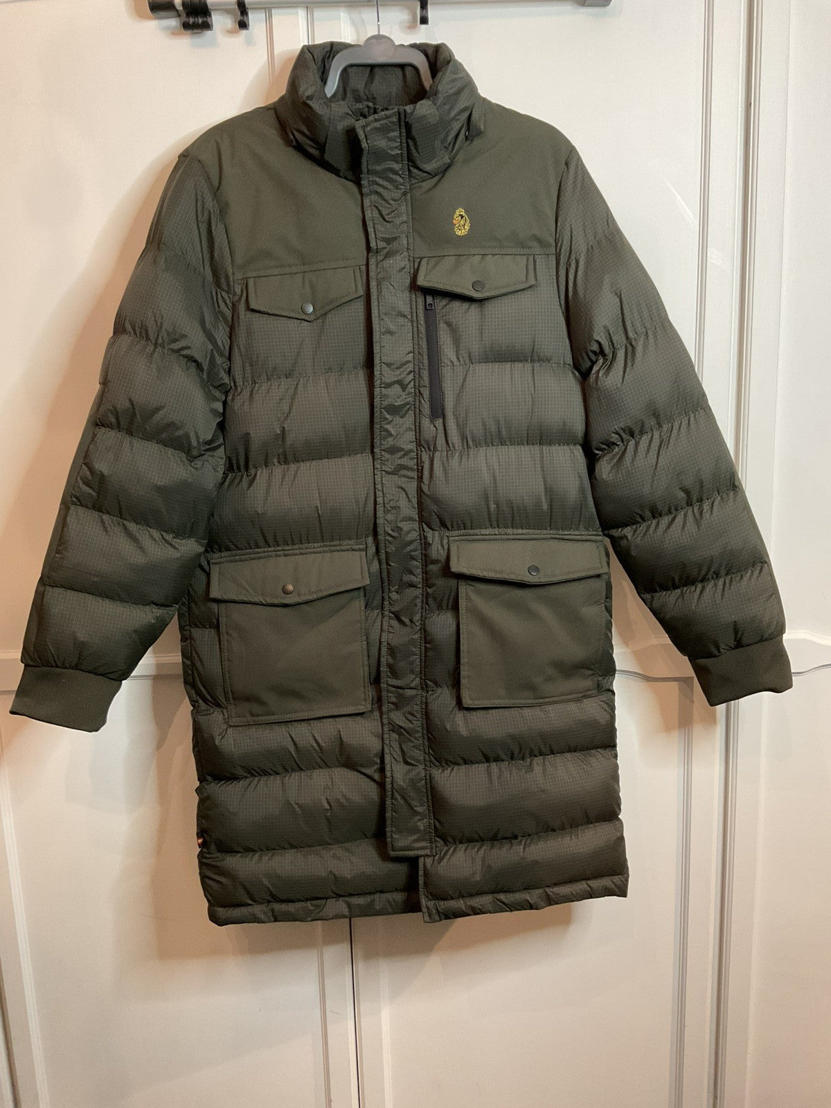Luke 1977 Dreward Longline Jacket Men’s Puffer, Immaculate Condition Rrp £175.000