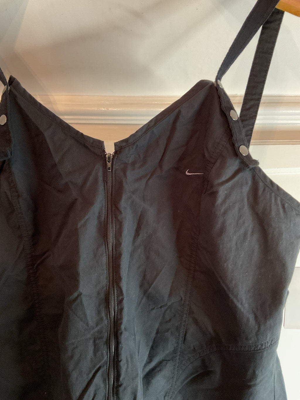 Nike Retro Vintage Silver Tag Black Dungarees 2xl BNWT1