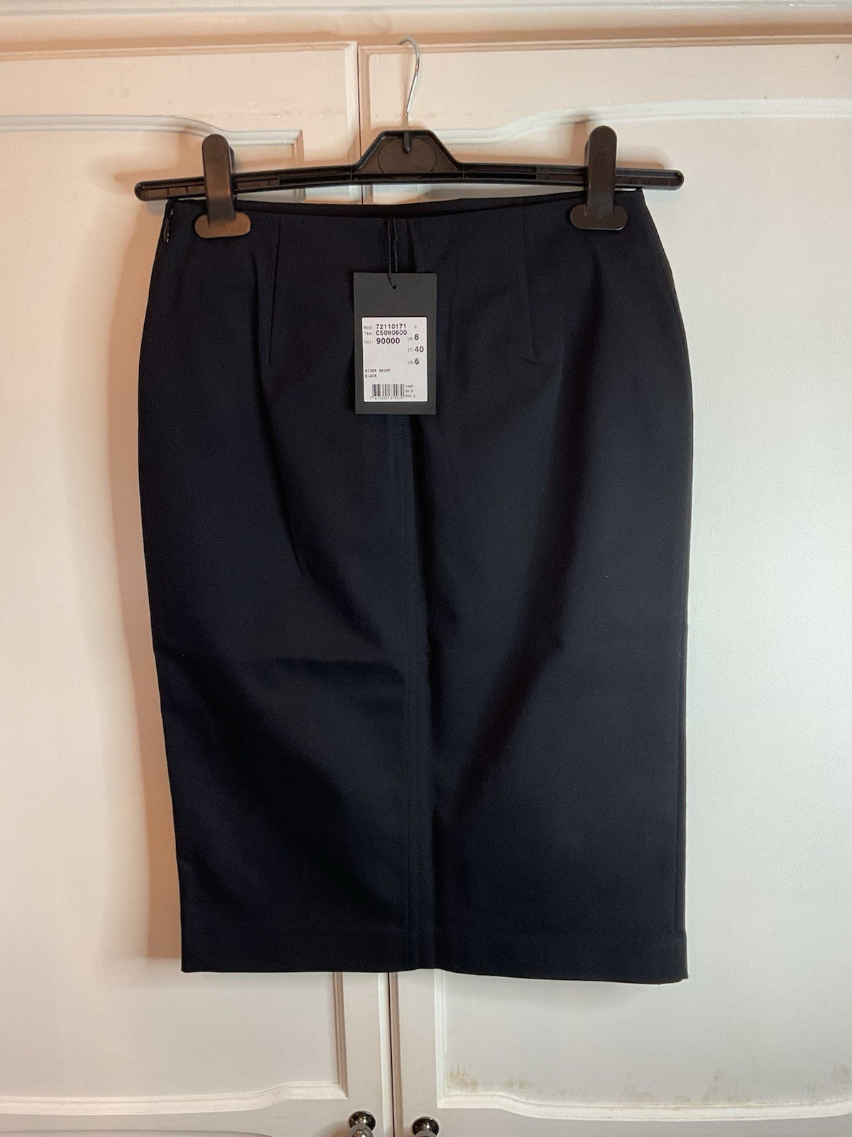 Belstaff Black Rider Skirt Size 8 Bnwt Rrp £891