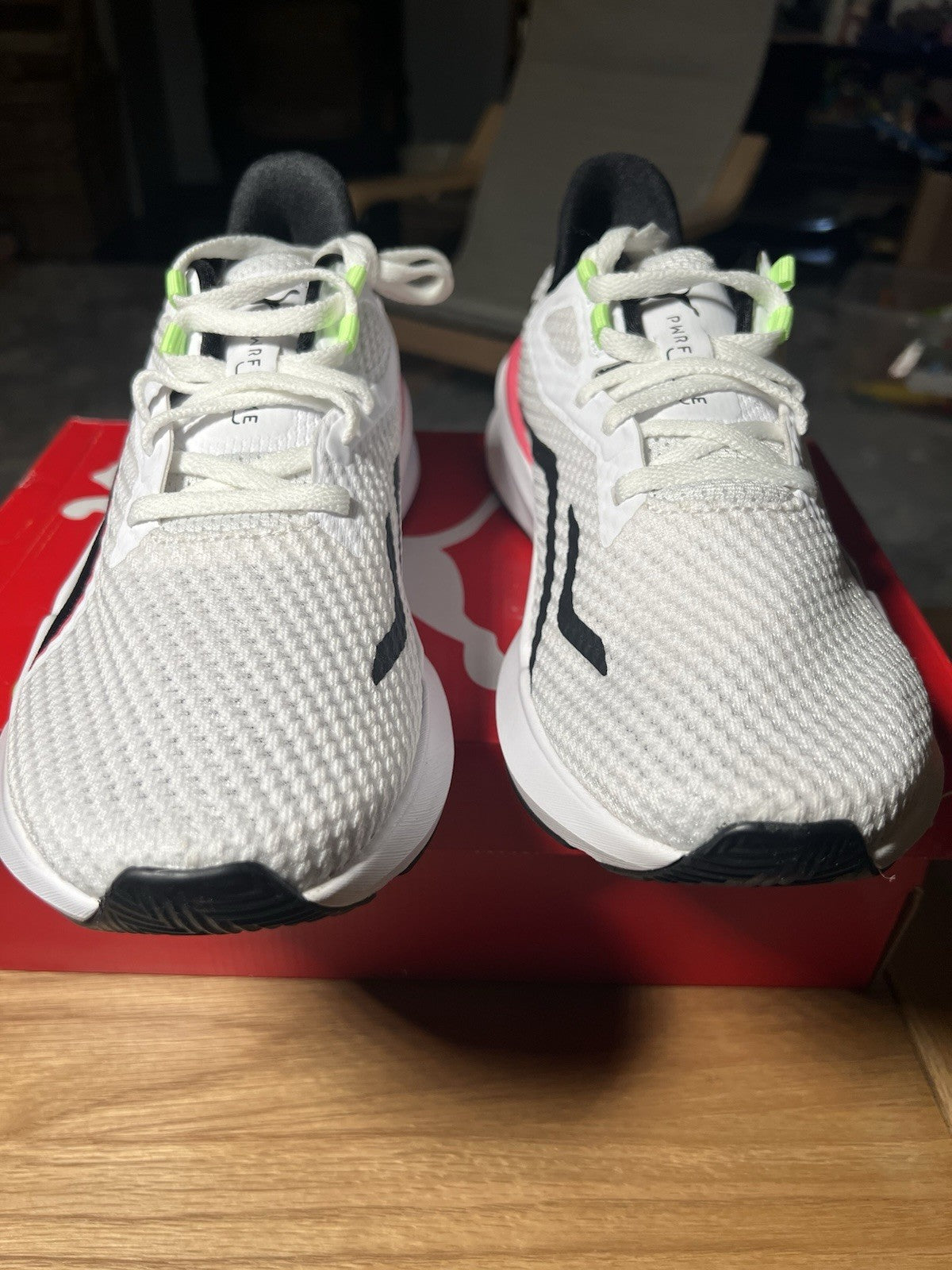 PUMA Women's PWRFrame TR 376170-09 Uk 5 Eu38 Bnib White Trainers Running Shoes1