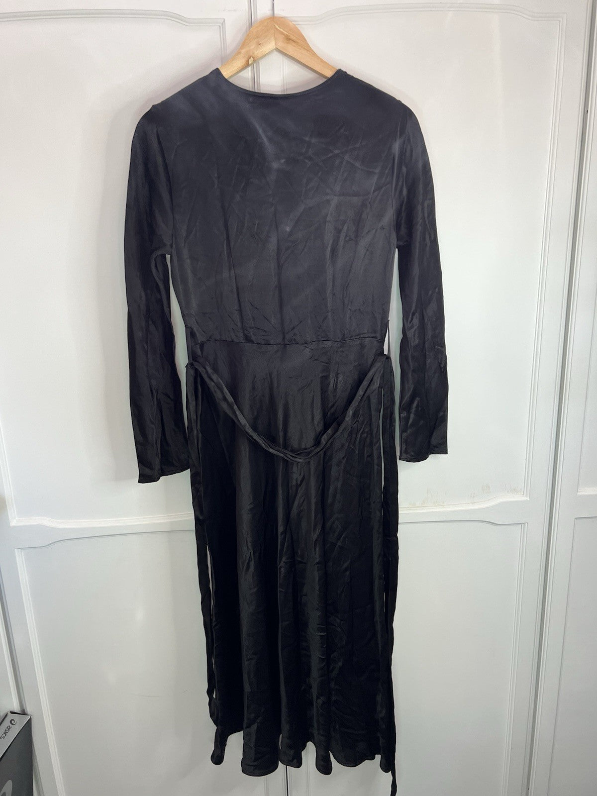Ghost London Meryl Dress  Size S. Vintage Ghost Dress In black Size small Bnwt5