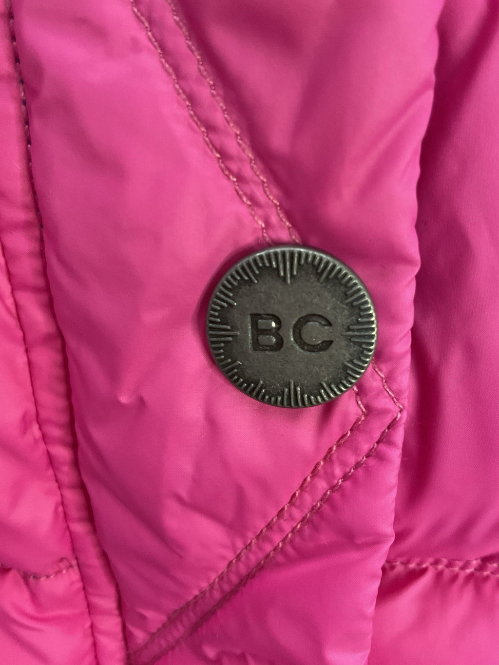 Best Company Women's Lavaredo Small Pink Puffer Coat Rare, Bnwt Vintage Italian1