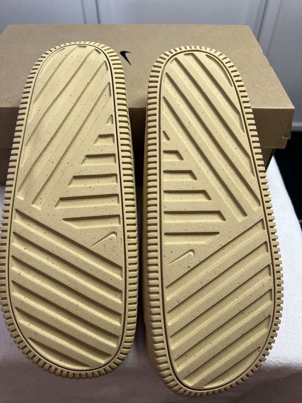 Nike Calm Slide [FD4116-200] Men/Women Sandals Slides Sesame/sand uk11m  bnib4