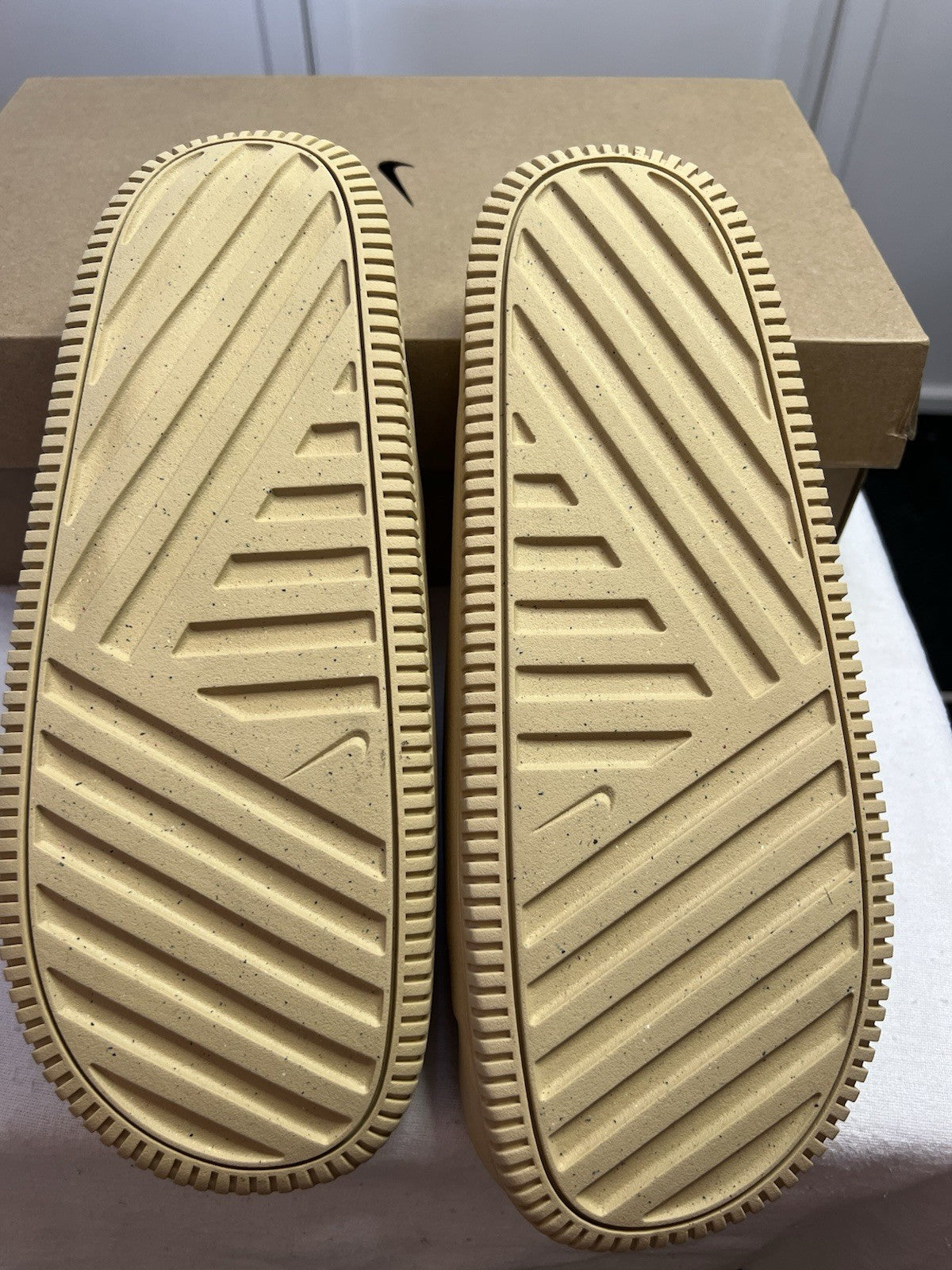 Nike Calm Slide [FD4116-200] Men/Women Sandals Slides Sesame/sand uk11m  bnib4