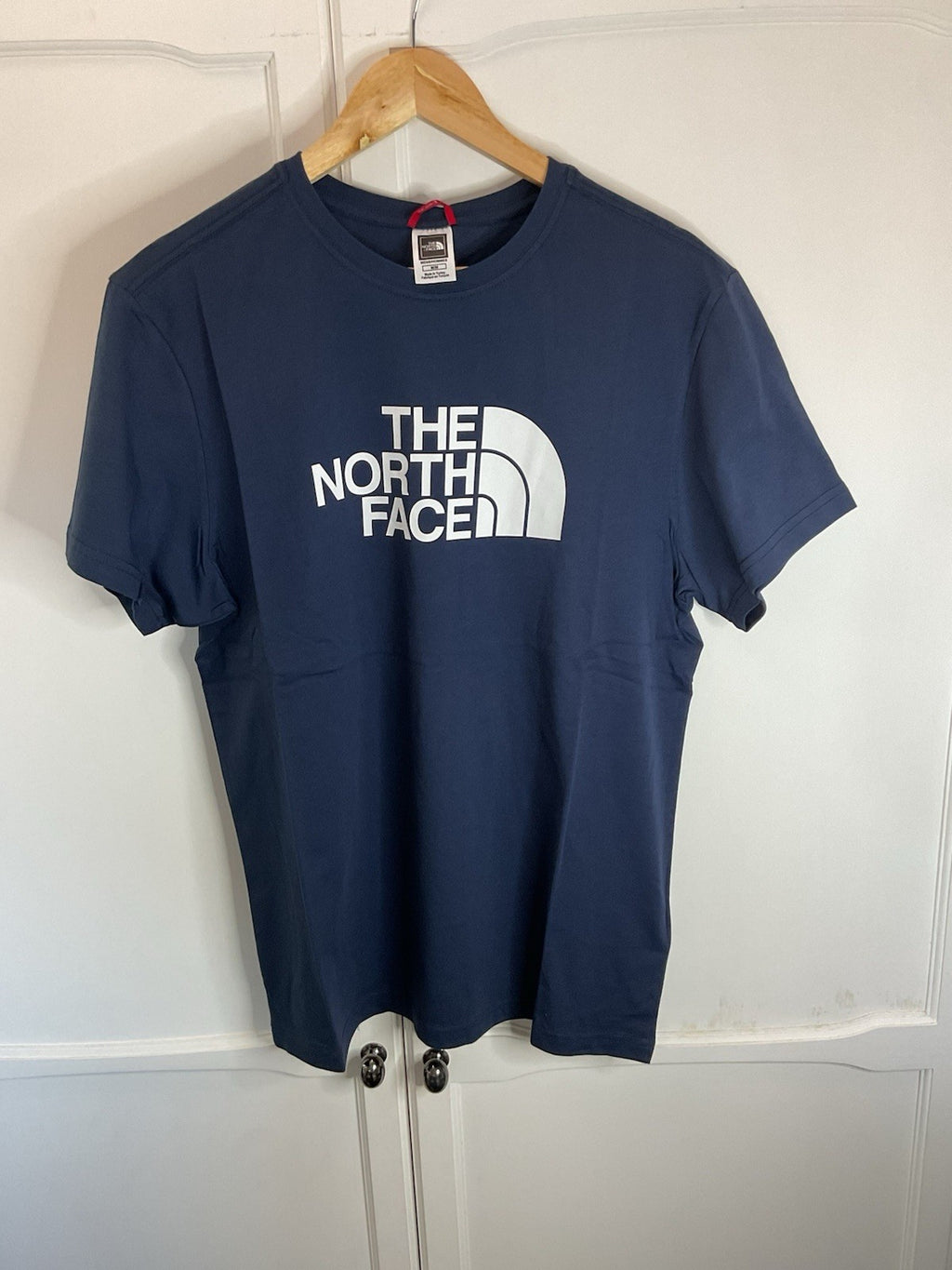 The North Face Mens Newpeak easy Tee Shirt medium cosmic blue, Bnwt0