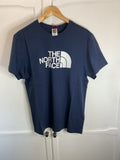 The North Face Mens Newpeak easy Tee Shirt medium cosmic blue, Bnwt0