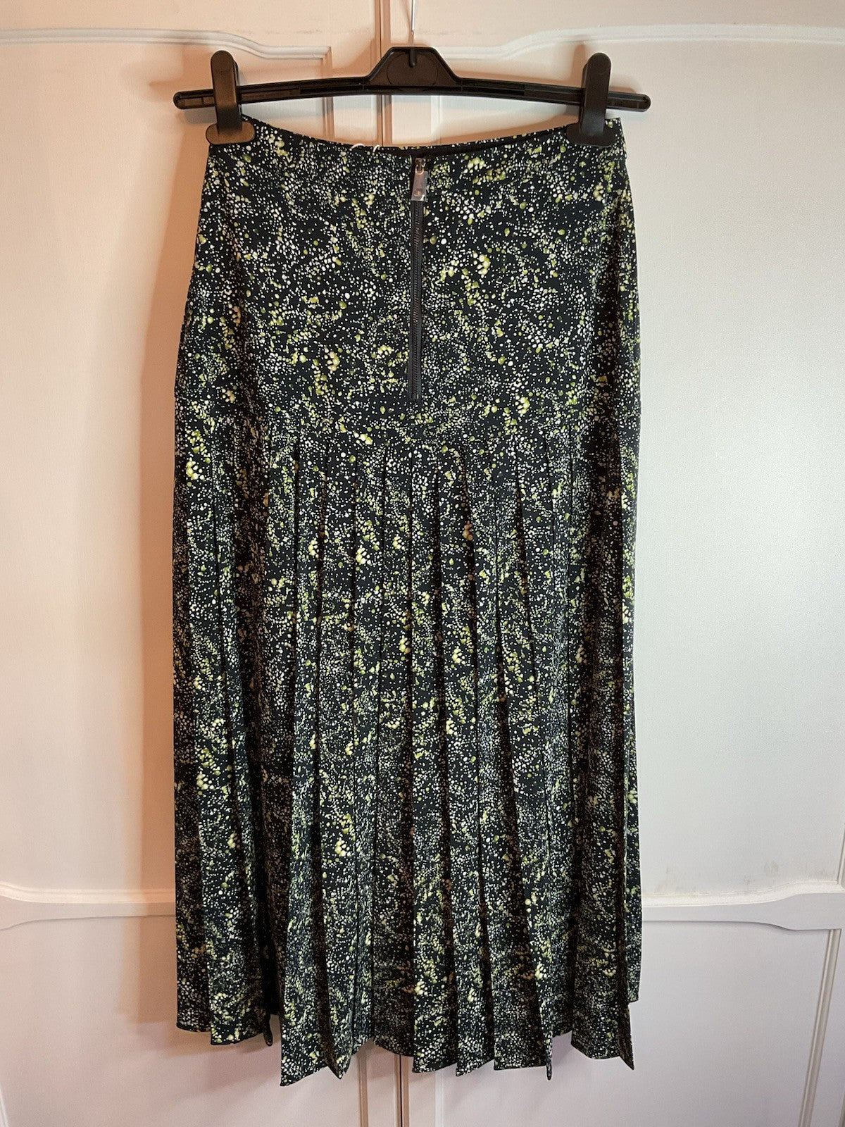 Ted Baker Women's Skirt Printed Knife Pleated With SPL  Size 1 Bnwt Rrp £1503