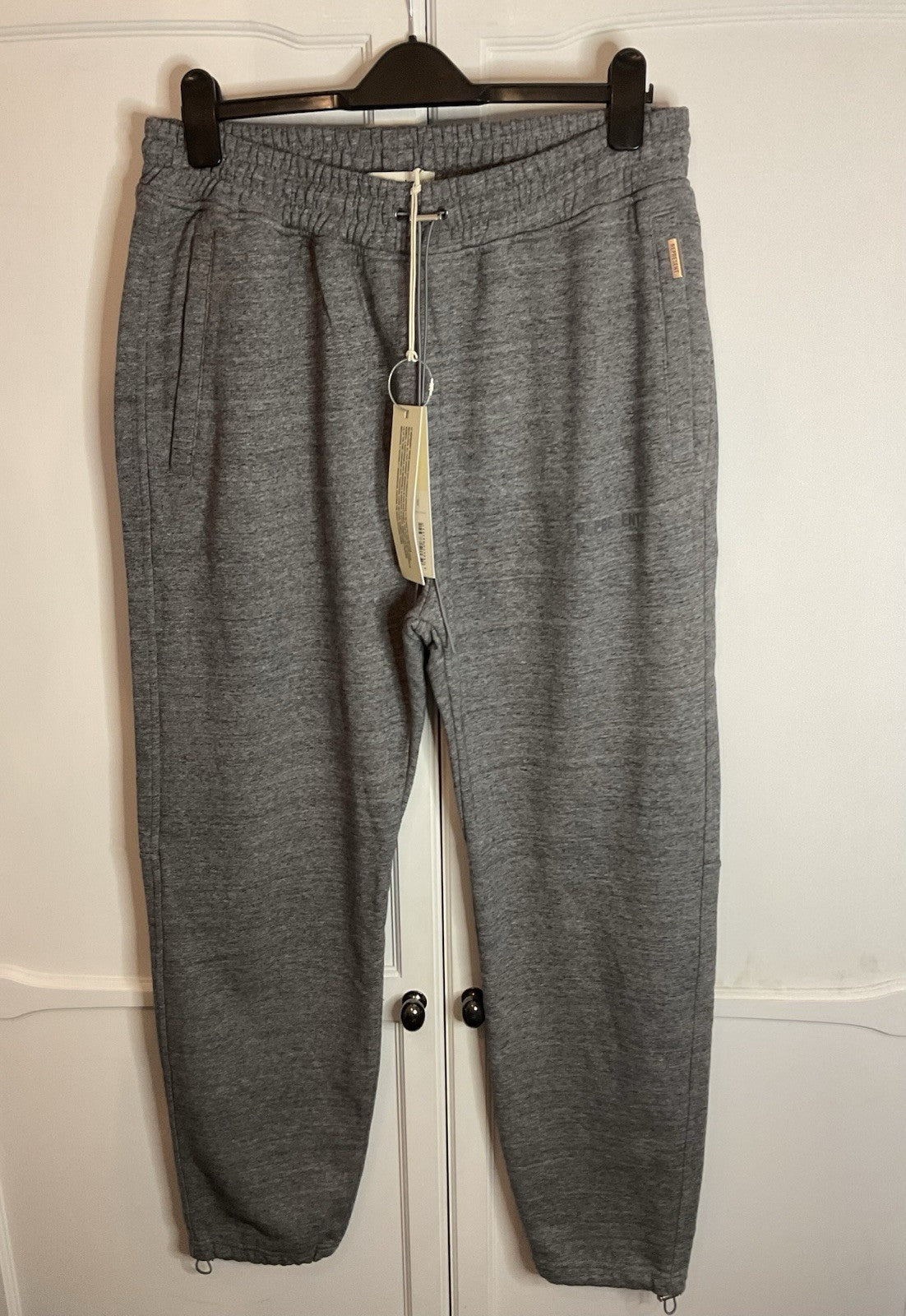 Represent Blanks Sweatpants Joggers Dark Grey Marl Jersey M08121-111 XXl Bnwt0